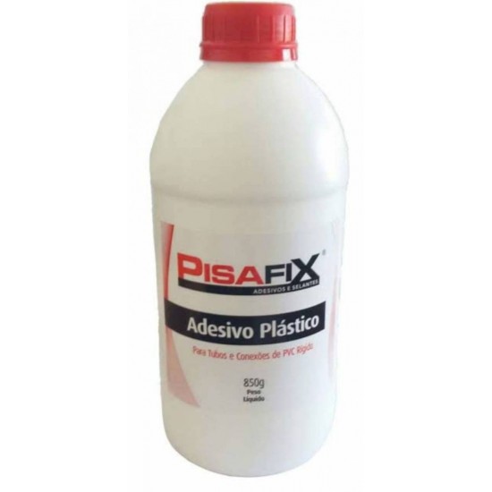ADESIVO PVC BRANCO 850 GR - PISAFIX